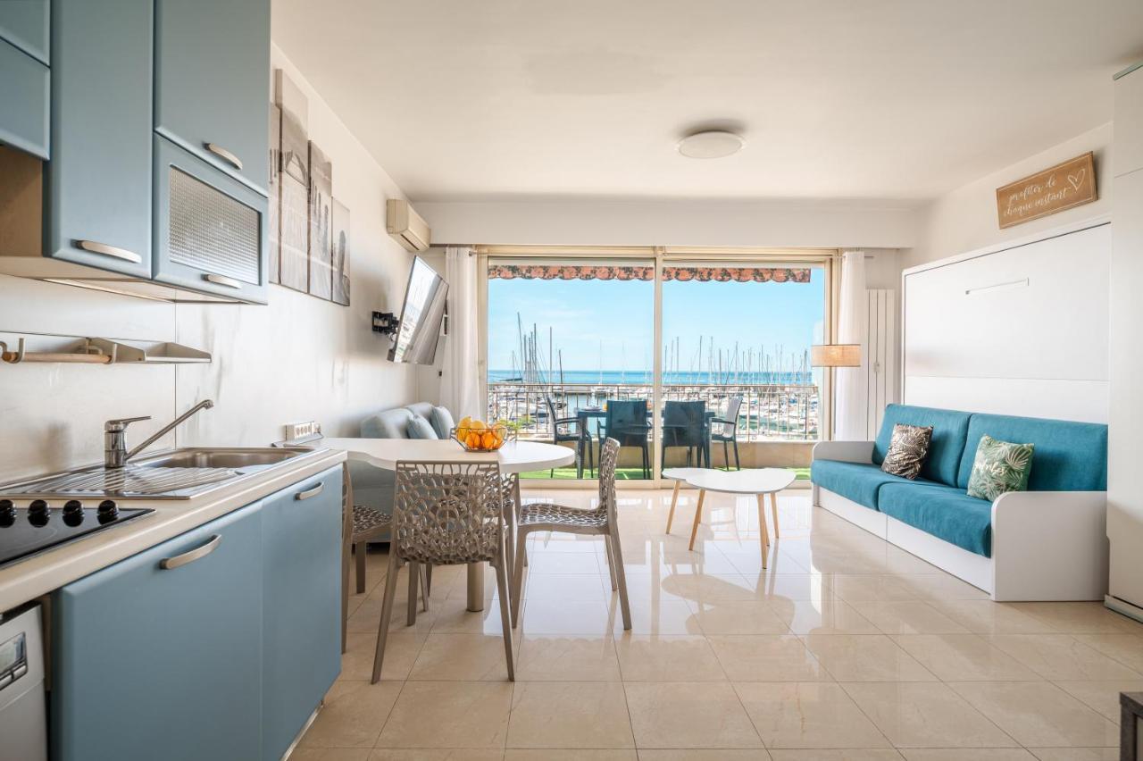 Appartement La Grande Palmeraie - Spacieux Avec Vue Mer, Terrasse, Port De Garavan