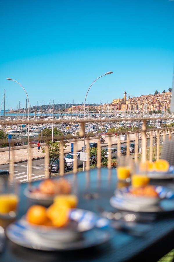 Appartement La Grande Palmeraie - Spacieux Avec Vue Mer, Terrasse, Port De Garavan