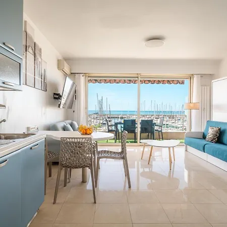 La Grande Palmeraie - Spacieux Studio Avec Vue Mer, Terrasse, Port De Garavan Menton Extérieur photo