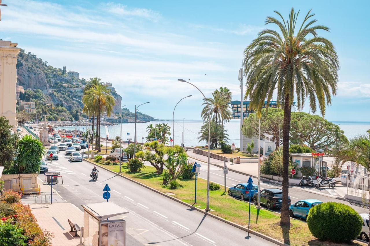 La Grande Palmeraie - Spacieux Avec Vue Mer, Terrasse, Port De Garavan Appartement *